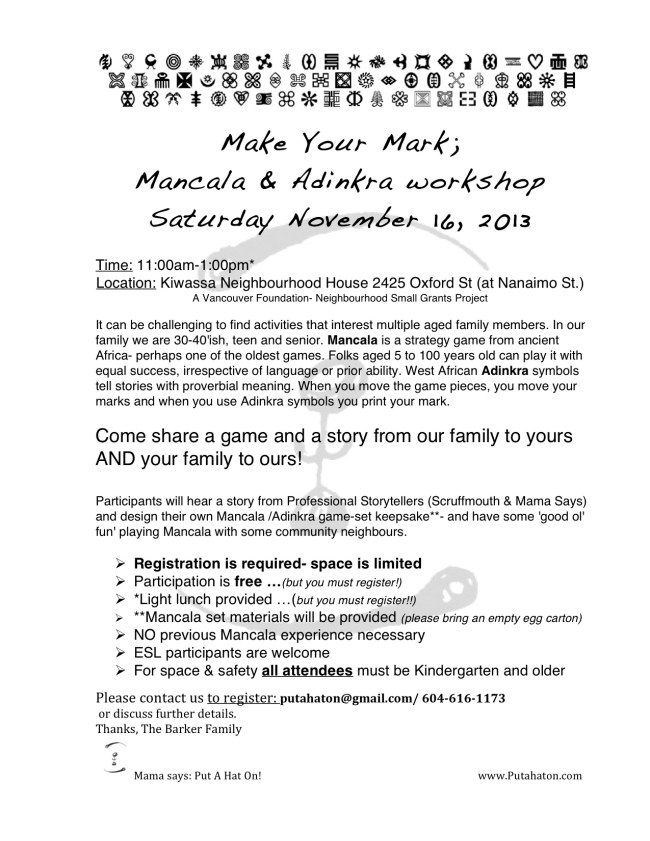 Make Your Mark poster